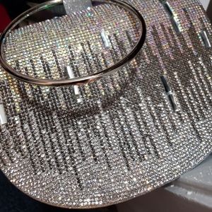 Versatile 3-way Rhinestone Evening Bag